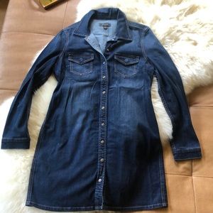 Level 99 Jean snap dress